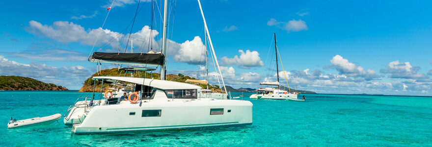 Catamaran en Martinique